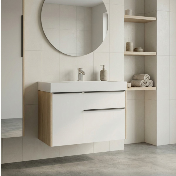 KERRI - МДФ - графіт матовий - Без умивальника