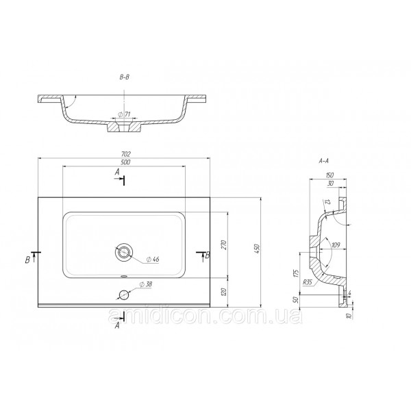Rodeo 700 - білий глянсoвий -