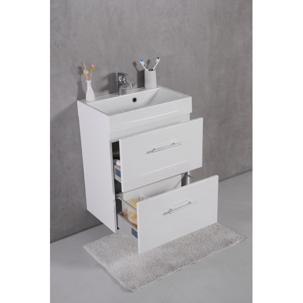 Crete 55 - графіт матовий - Без умивальника