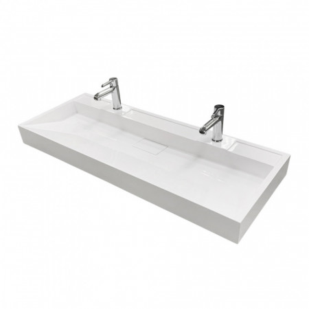 Vitold 1200 (під 2 змішувача) - білий матовий