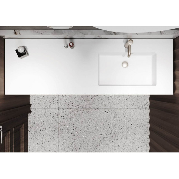 Linda 1500 L/R - білий матовий - Справа