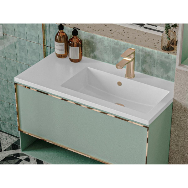 Josefine Slim 800 L/R - білий глянсoвий - Справа