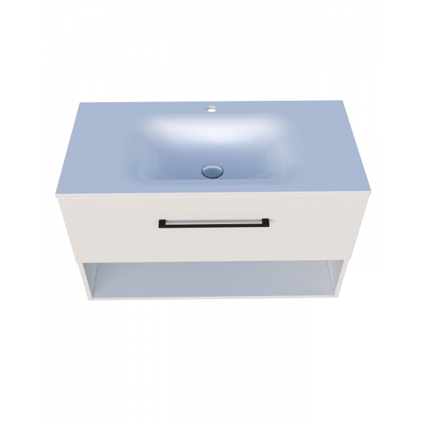 MILL 90 - 900 - білий матовий - Без умивальника