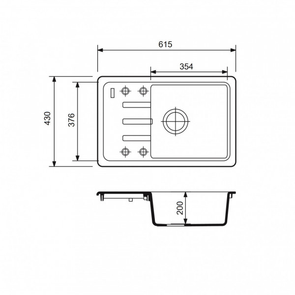 DELGADO - Чорний