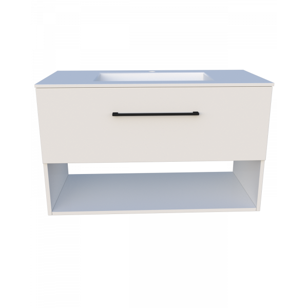 MILL 90 - 900 - білий матовий - Без умивальника