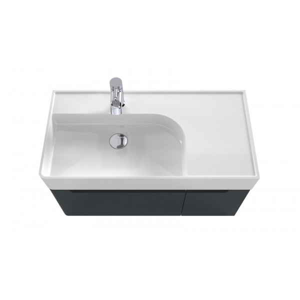 EDGE дві шухляди - білий глянсoвий - 950 - Optimus 950