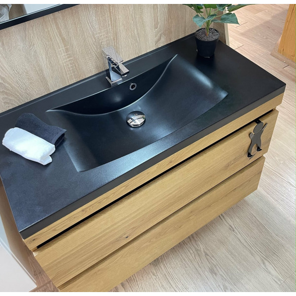 Borneo 100 - графіт матовий - Без умивальника