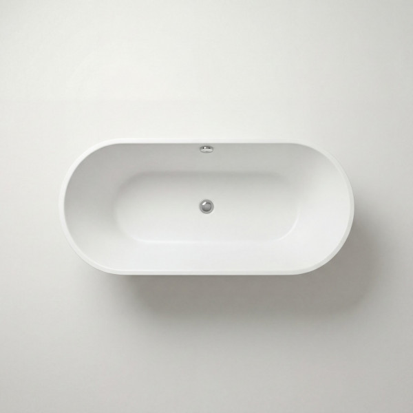 Ванна окремостояча SELENE - білий глянсoвий