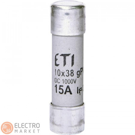 Предохранитель CH 10×38 gPV 15A 1000V (30kA)