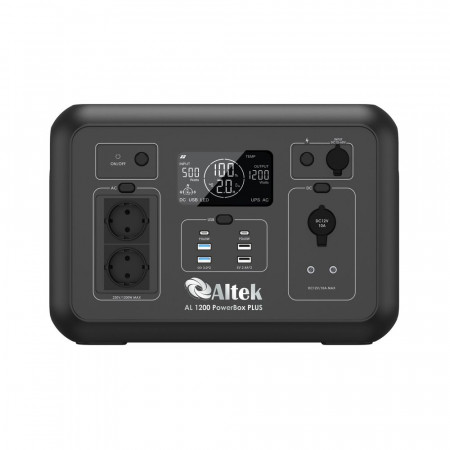 Портативная зарядная станция ALTEK AL 1200 PowerBox PLUS (1008 Вт·ч)