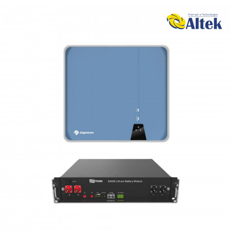 Гибридная станция Solplanet ASW 6K-H-S2, Dyness B4850, 48V – 2.4 кВт