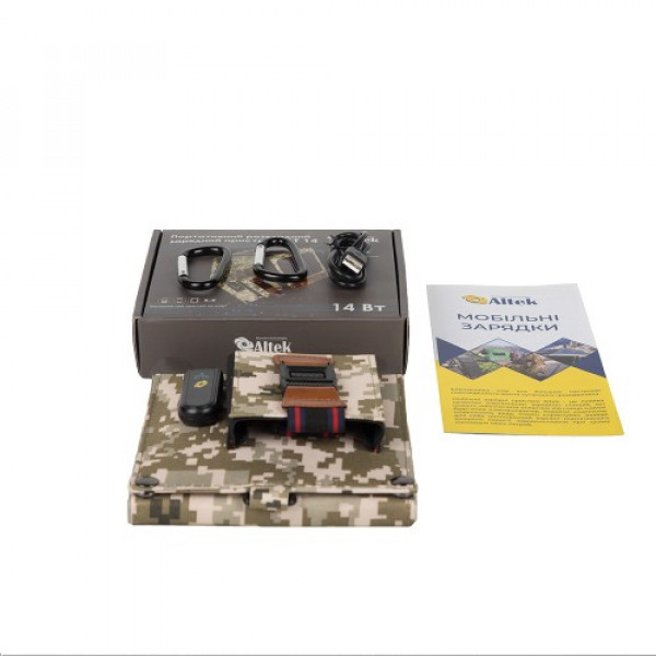 Портативное раскладное зарядное устройство для ALTEK ALT-14 Military