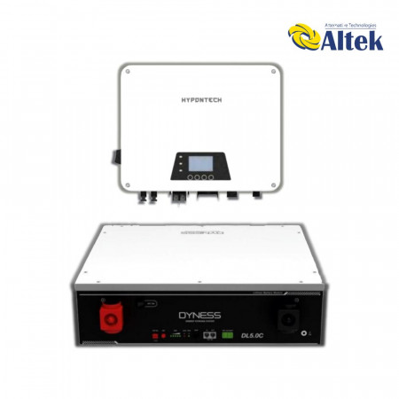 Гибридная станция Hypontech HES-3680 3,68KW, Dyness DL5.0C, 48V – 5.12 кВт