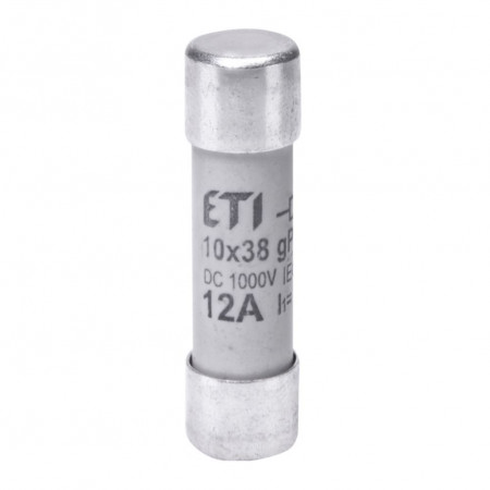 Предохранитель CH 10×38 gPV 12A 1000V (10kA)