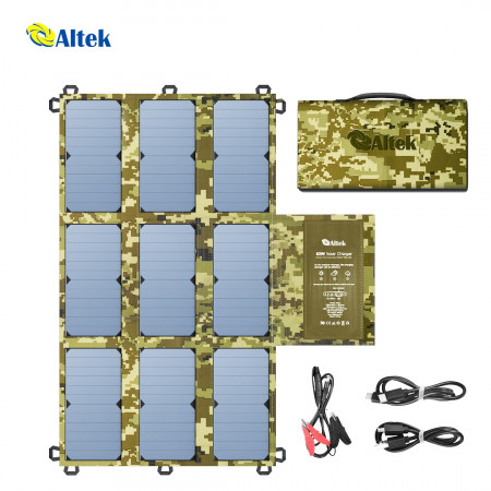 Портативное раскладное зарядное устройство для ALTEK ALT-63 Military