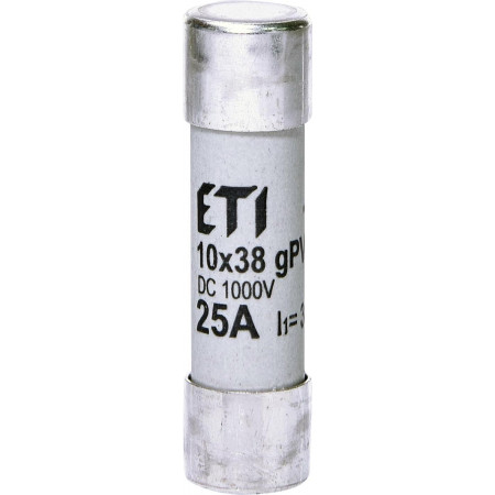 Предохранитель CH 10×38 gPV 25A 1000V (30kA)