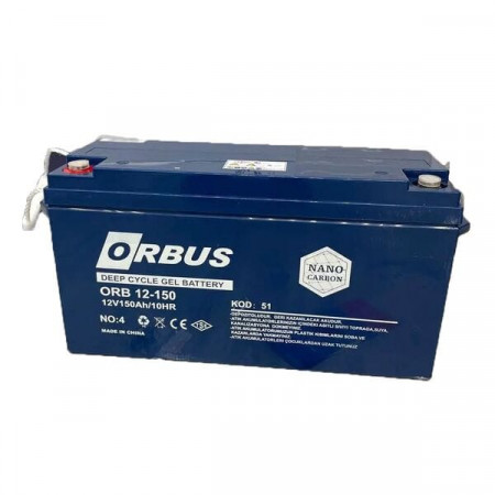 Аккумулятор ORBUS CG12100 150Ah 12V GEL
