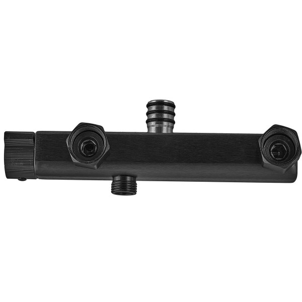 Душова колона Armata BCF-009-J Black зі змішувачем з кнопковим перемикачем, 3 режими (CH6506)