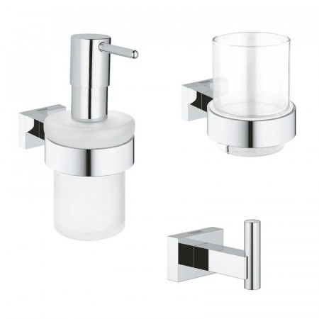 Набір аксесуарів 3в1 Grohe Essentials Cube (BF40511EC)