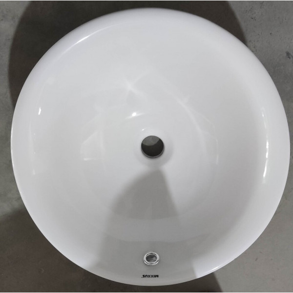 Раковина врізна на стільницю MIXXUS PREMIUM TOPPER-1601 470х470х180mm з переливом (MP6571)