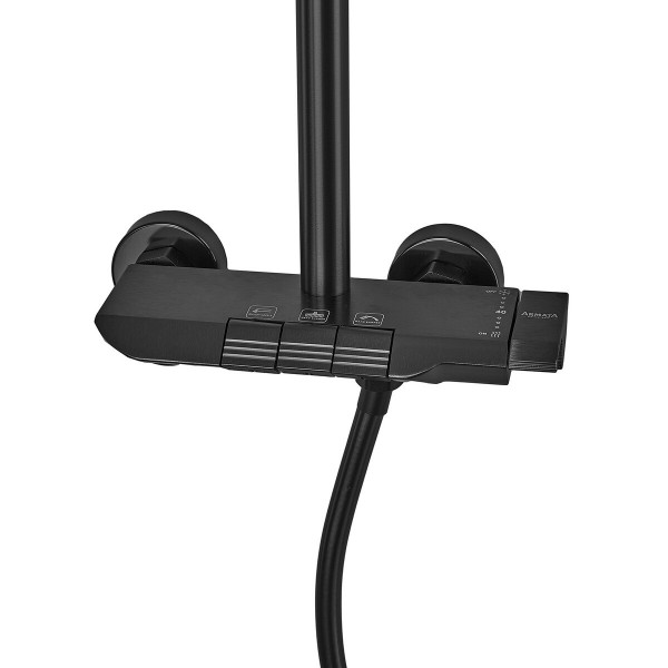 Душова колона Armata BCF-009-J Black зі змішувачем з кнопковим перемикачем, 3 режими (CH6506)