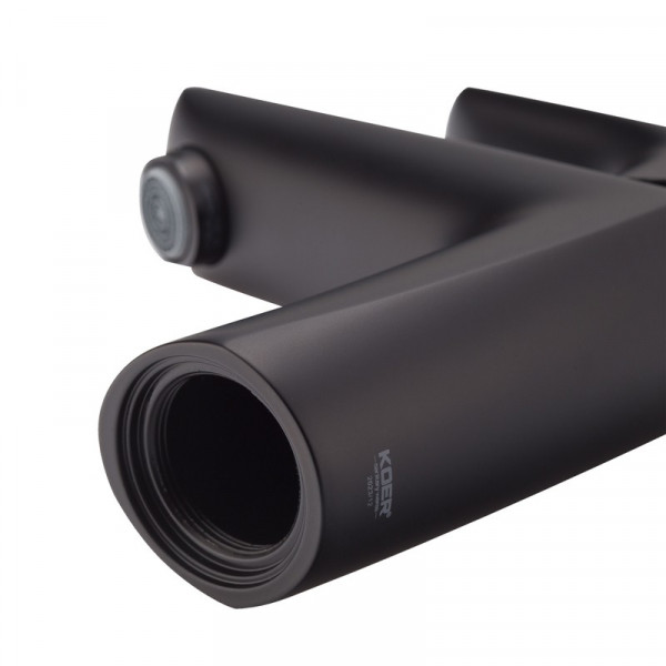 Змішувач для умивальника Koer KB-10008-05 (Колір чорний) (KR3471)