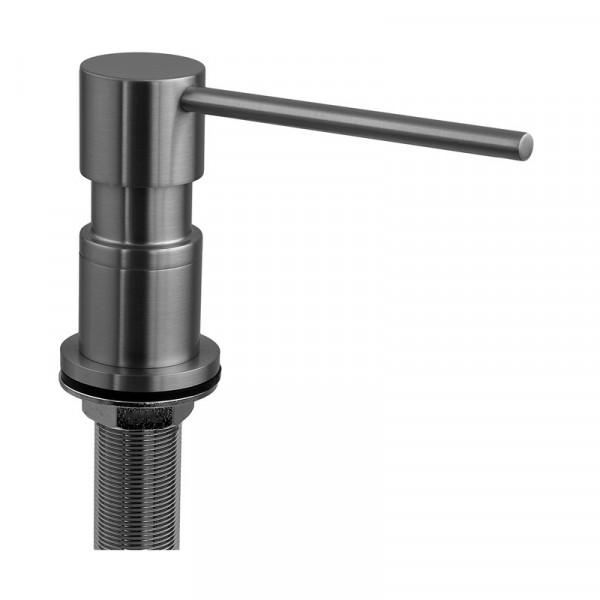 Дозатор для мийного засобу врізний Koer SDB-01-07 300 мл (колір графіт) (KR5627)