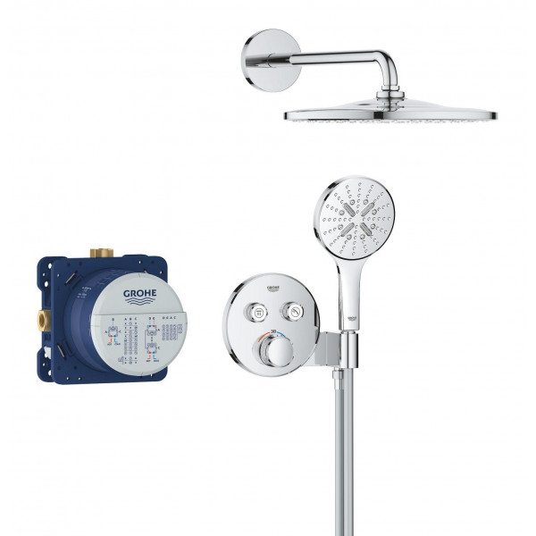 Прихована душова система з Rainshower Mono 310 Grohe Grohtherm SmartControl (34866000)