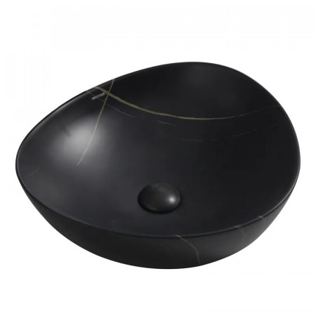 Раковина накладна Mixxus Premium WAVE-0104 MARBLE 460х420х130mm (MP6534)