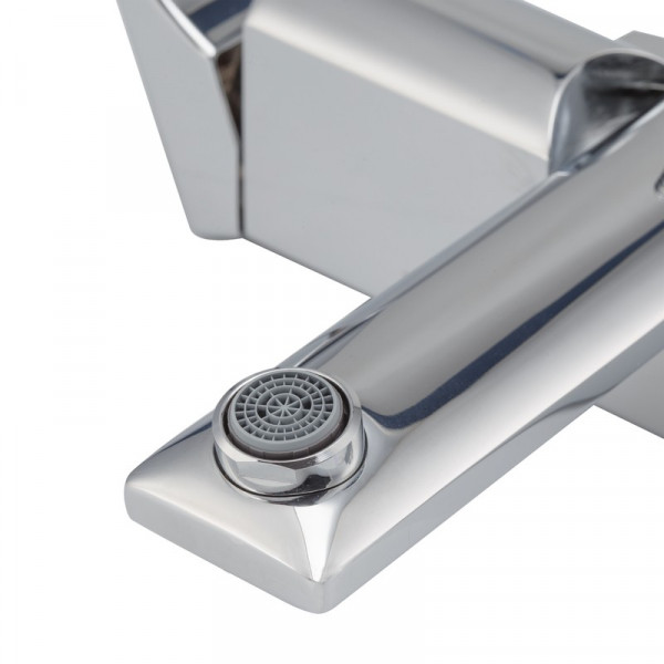 Змішувач для ванни з коротким виливом Koer KB-41010-01 (Колір хром) (KR3484)