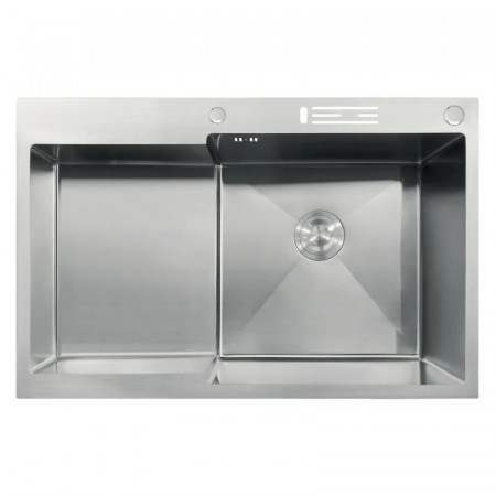 Мийка MIXXUS MH7849R-HK SS COLOR (MH7849R-HK NANO-SILVER) (3.0/0.9) з нержавіючої сталі 