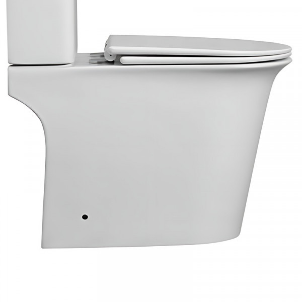 Чаша унітазу-компакту Mixxus Wave-0405-R Bowl 630х350х795 Rimless без сидіння (MI8363)