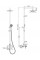 Душова колонна зі змішувачем Ibergrif Trento M17006 (LL2015)