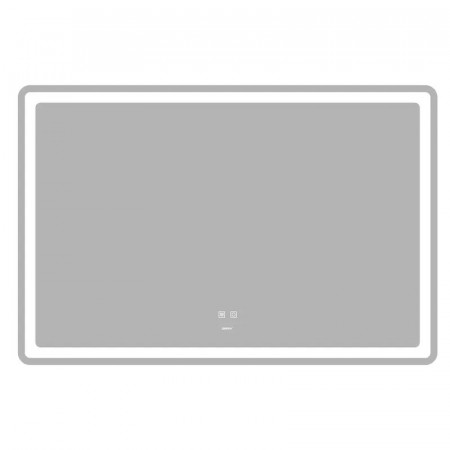 Дзеркало Zerix Mirra MR05-120x80 з LED Touch, Anti-fog, димером, регулятором яскравості (ZX6061)