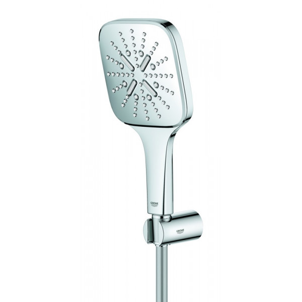 Душовий набір з тримачем, 3 режими струменю Grohe Rainshower SmartActive (26589000)