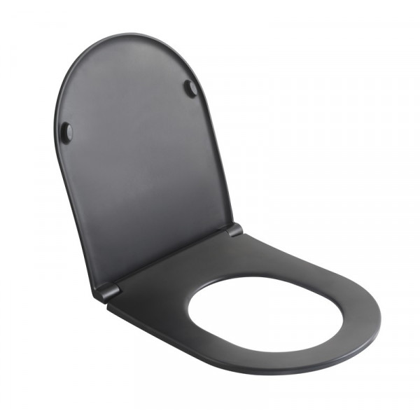 Унітаз підвісний Mixxus Premium ELLIPSE-0309-T1 GRAY 530x360x350mm система змиву TORNADO 1.0 (MP6655)