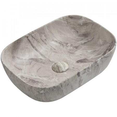 Раковина накладна MIXXUS PREMIUM DIVERSE-0113 MARBLE 455х325х135mm (MP6544)