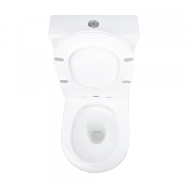 Унітаз-компакт Mixxus BEVEL-0404-T3 660х360х800mm, система змиву TORNADO 3.0 (MI6726)