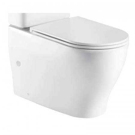 Чаша унітазу-компакту Mixxus Premium Wave-0403-R Bowl 675х395х870 Rimless без сидіння (MI8361)