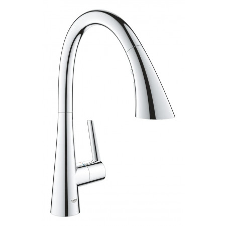 Змішувач для кухні з висувним виливом Grohe Zedra (32294002)