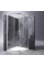 Душова кабіна без піддону Koer SR SC04-100x100x195-TR-01 прозоре скло Easy Clean 5мм, хром (KR5361)