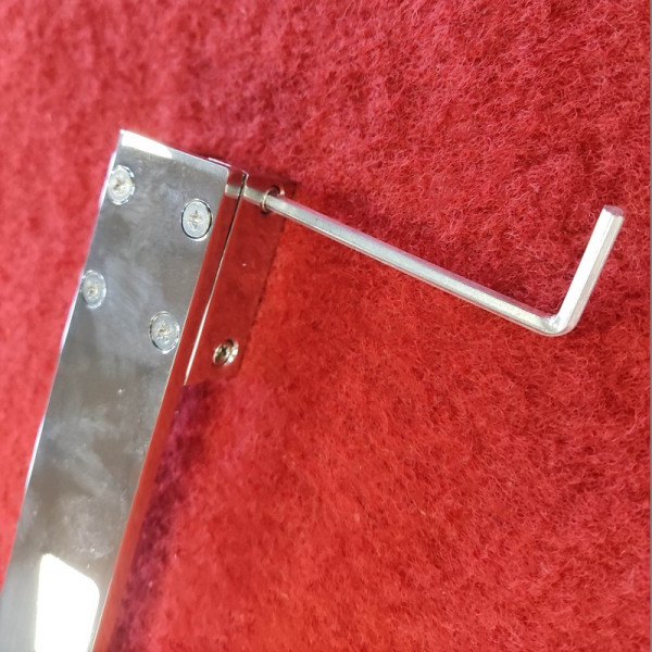 Душова перегородка Koer SR SP02-100x200-TR-01 Walk-In прозоре скло Easy Clean 8мм, хром (KR5395)