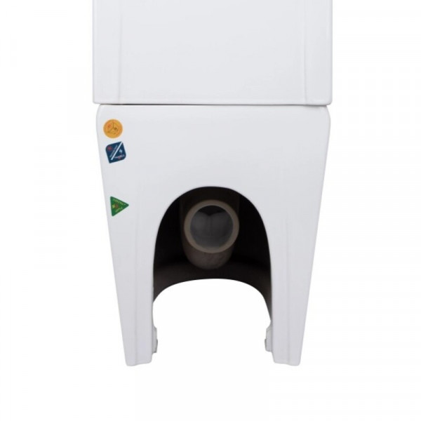 Чаша унітазу-компакту Mixxus Ellipse-0403-T3 Bowl 640х360х835 Tornado 3.0 без сидіння (MI8345)