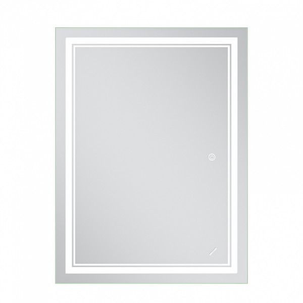 Дзеркало Mixxus Premium QUADRO MR20-80x60-Reverse з Led Touch, Anti-fog, димером, регулятором яскравості (MP6619)