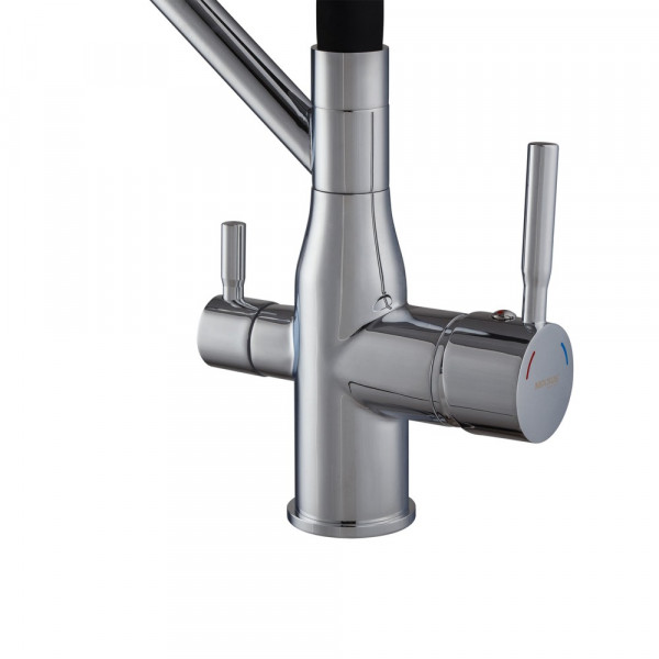 Змішувач для кухні MixxusPremium Gravity 021 REFL.BLACK (MI6977)