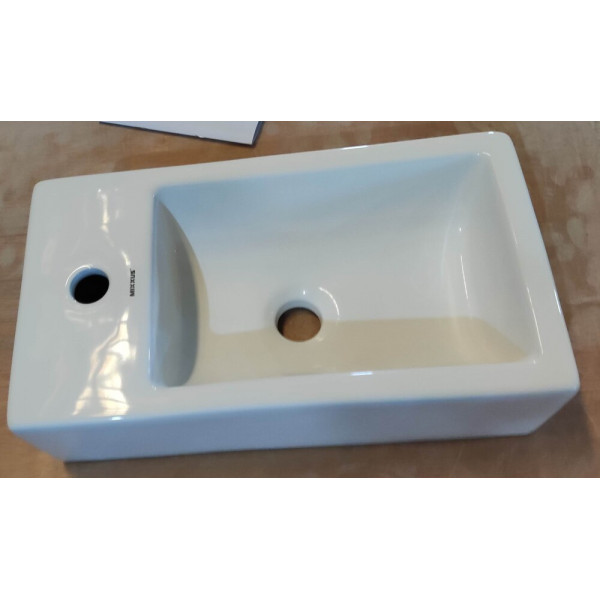 Раковина накладна Mixxus Premium QUADRO-0207 480х260х125mm з отвором під змішувач (MP6503)