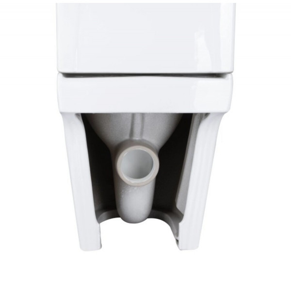 Чаша унітазу-компакту Mixxus Bevel-0405-R Bowl 605х370х800 Rimless без сидіння (MI8352)