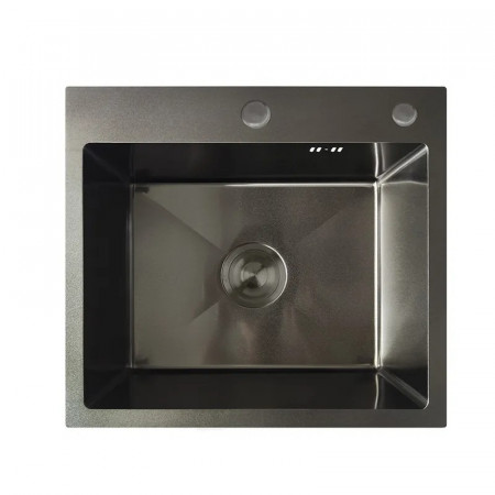 Мийка з нержавіючої сталі Mixxus MH5045 Decor Graphite (3.0/0.8) колір графіт (MI8310)