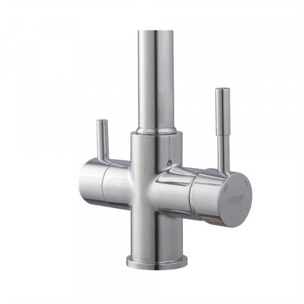 Змішувач для кухні Koer KB-72025-01 з виходом для питної води (вилив - пружина) (KR5014)