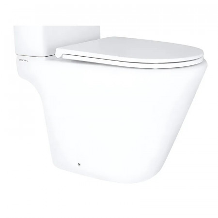 Чаша унітазу-компакту Mixxus Bevel-0405-R Bowl 605х370х800 Rimless без сидіння (MI8352)